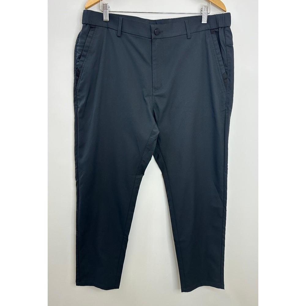 Jack Archer Jetsetter Tech Pant Slim Fit 36 x 28 Space Black Performance Stretch - Picture 2 of 11